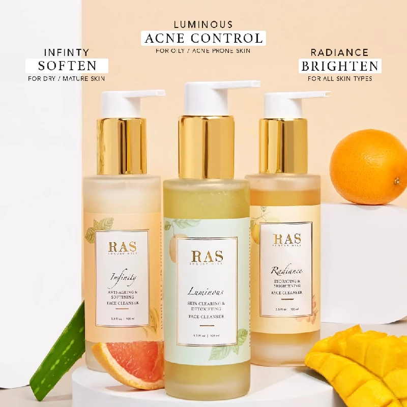 RAS Luxury Oils Infinity Anti Ageing Cream Face Cleanser, 100 ml-5.webp